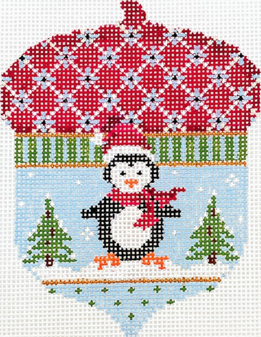 KCN1517 Christmas Penguin Acorn