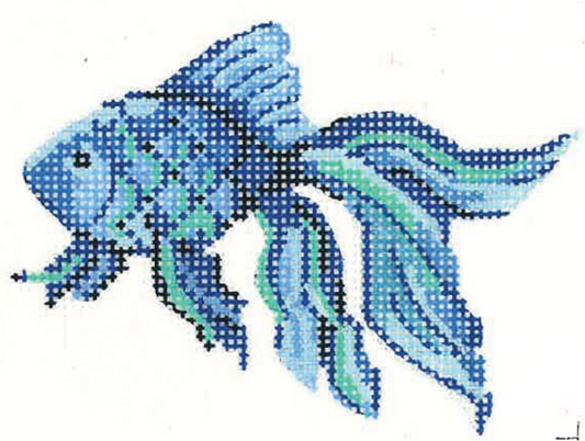 KCN958 Cerulean Blue Beta Fish