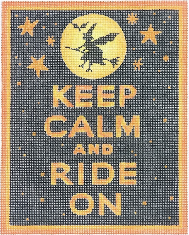 SS-165 Keep Calm and Ride On Witch