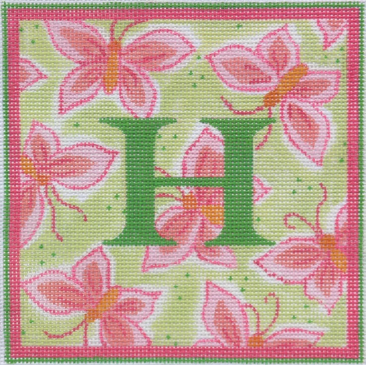 ALL-05 Lilly-Inspired Letter - Butterflies