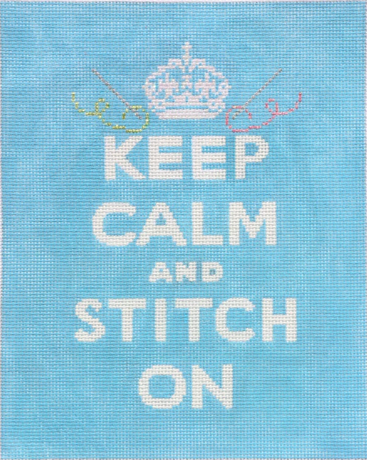 SS-154 Keep Calm and Stitch On