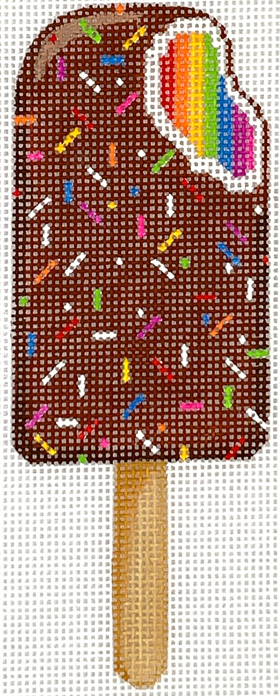 OM-293 Mini Sweet Treat - Rainbow Chocolate-Covered Ice Cream Bar