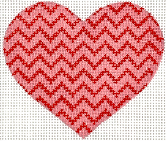 OM-272 Zigzag Mini Heart