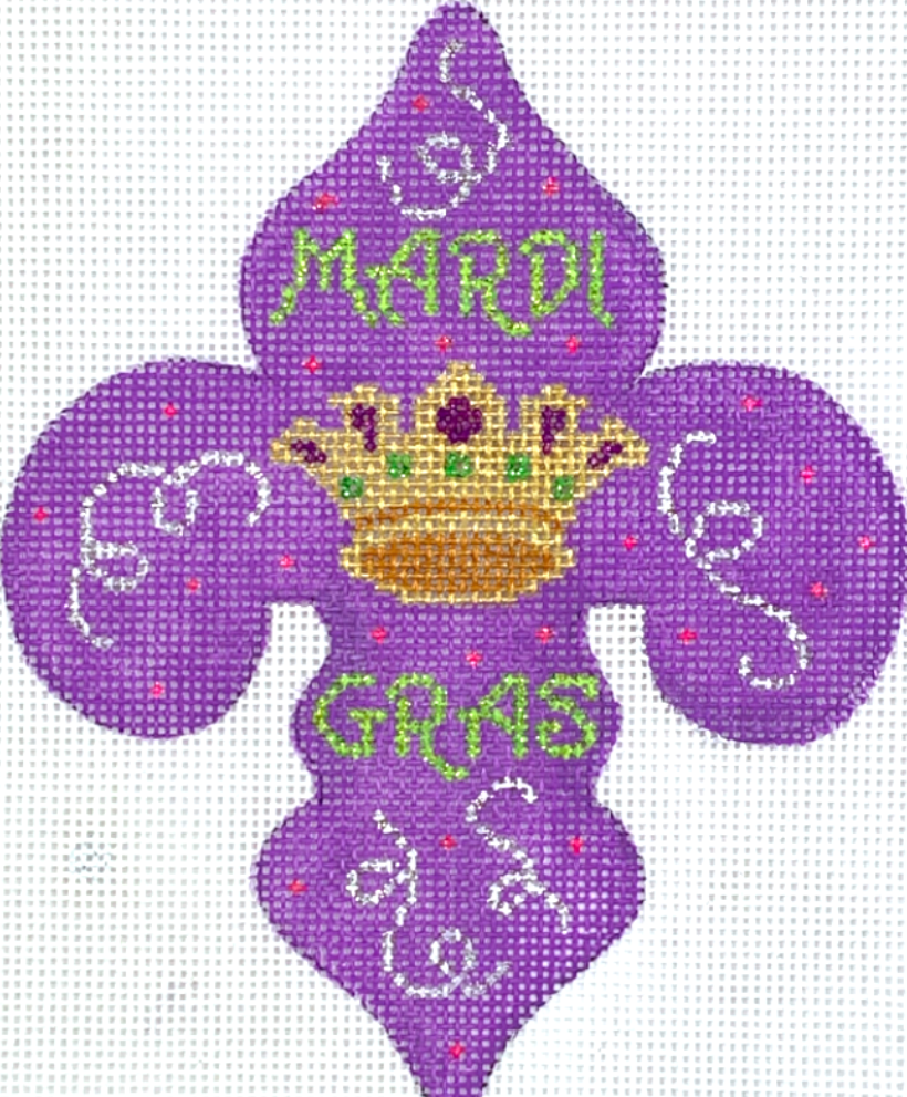 OM-265 Mardi Gras Fleur-de-Lys