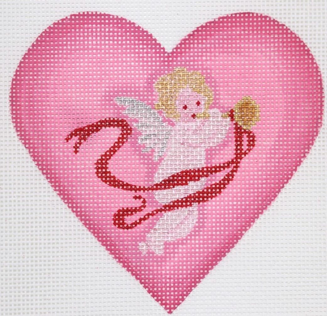 OM-254 Valentine's Day Cherub Mini Heart