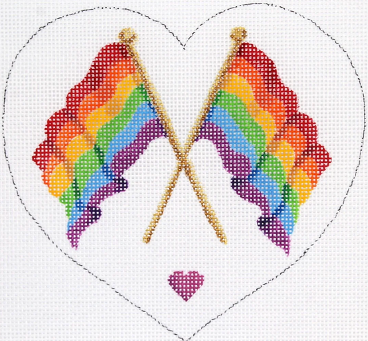 HM-44 LGBT Pride Heart