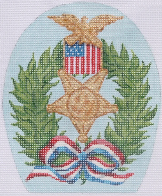 HM-18 Memorial Day Wreath and Medal
