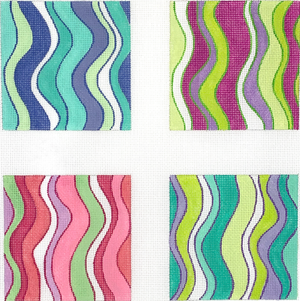 CO4-46 Pucci-Inspired Wave Coasters