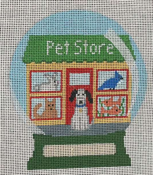 AL-110 Pet Store Snow Globe