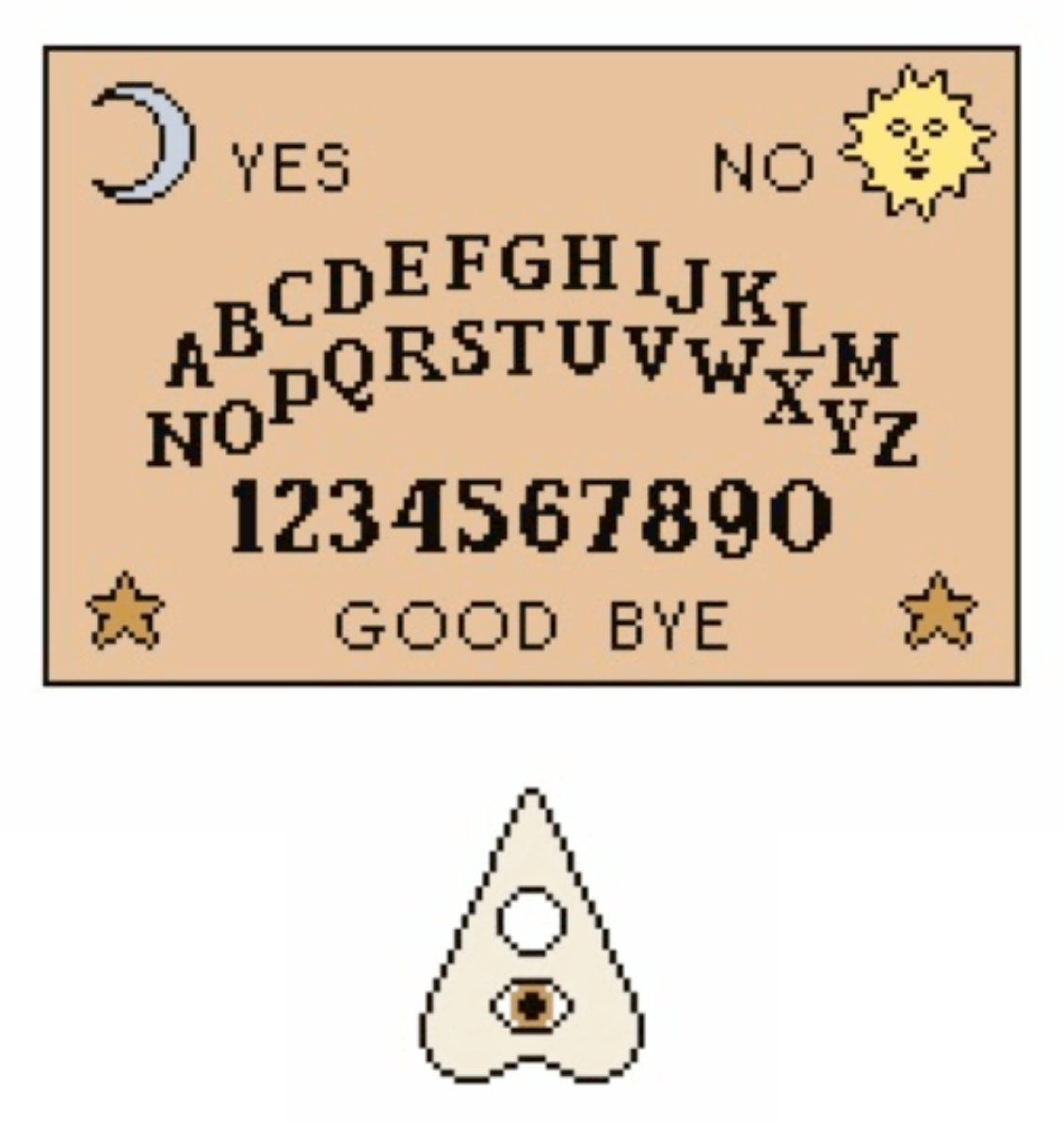 SS Spirit Board and Planchette – The Enriched Stitch