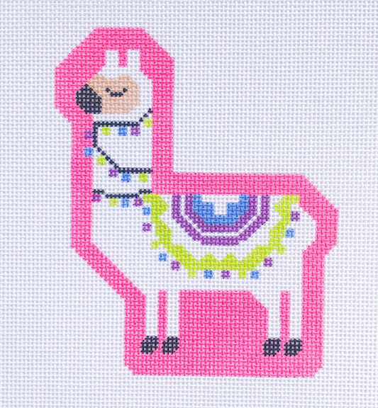 SRD-2BP Larry the Llama - Bright Pink