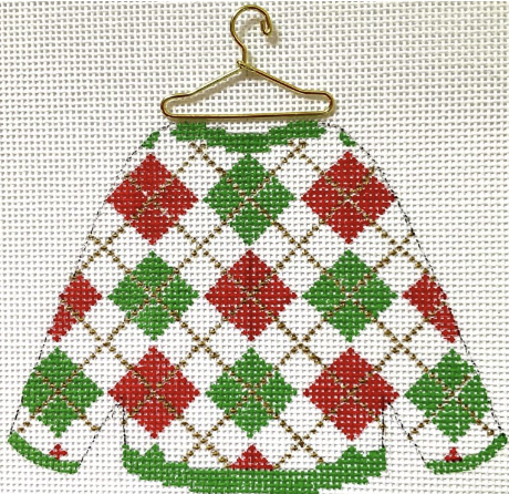 HB-180 Argyle Sweater