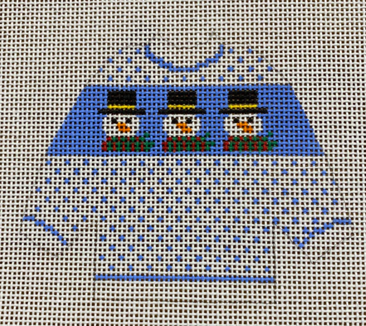 SI127 Snowmen Pullover Sweater
