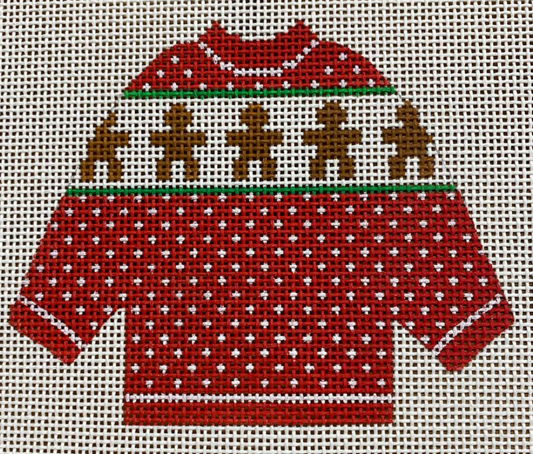 SI1-11 Gingerbread Pullover Sweater