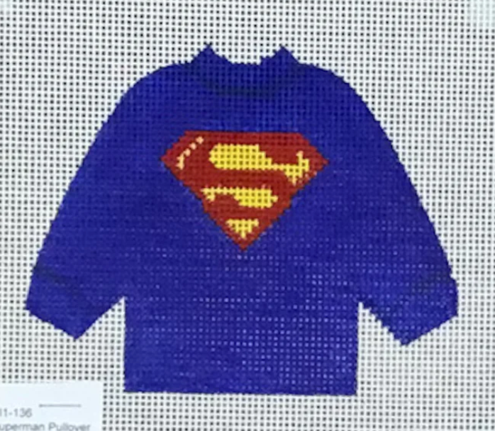 SI1-36 Superman Pullover Sweater
