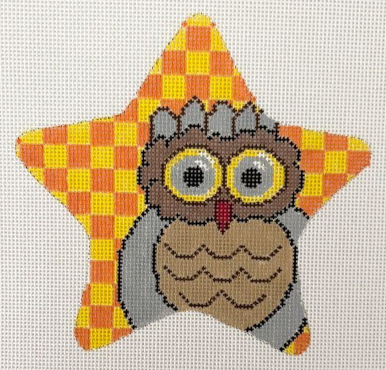 HS22-3 Halloween Owl Star