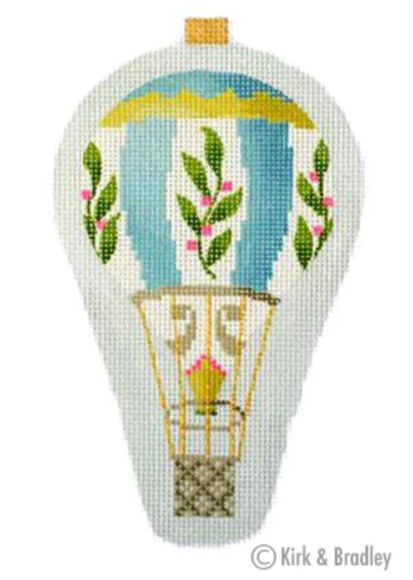 KB1273 Blue Holly Mini Hot Air Balloon