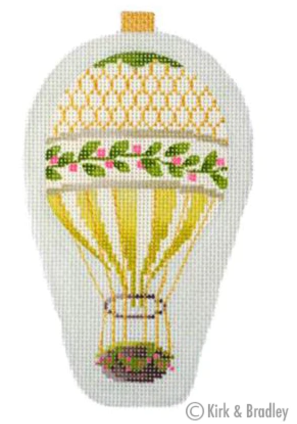 KB1275 Gold Holly Mini Hot Air Balloon