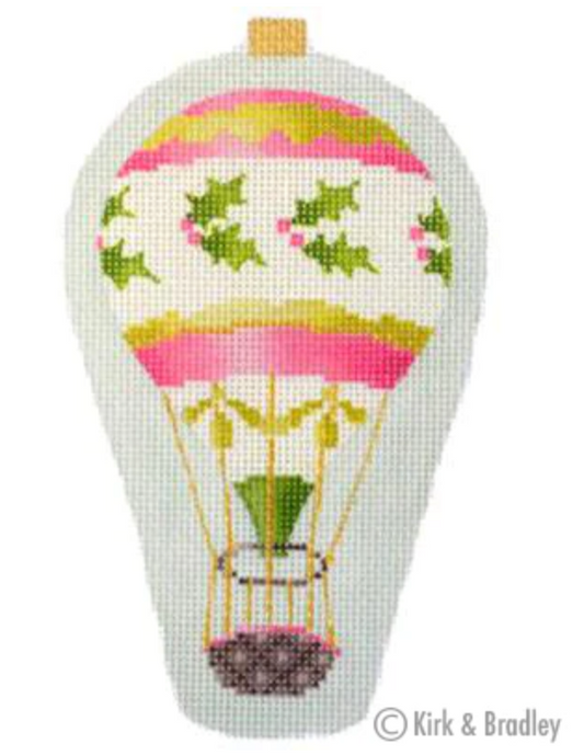 KB1277 Pink Holly Mini Hot Air Balloon