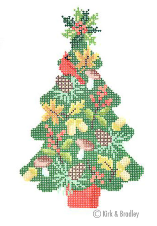 KB1454 Christmas Woodland Tree