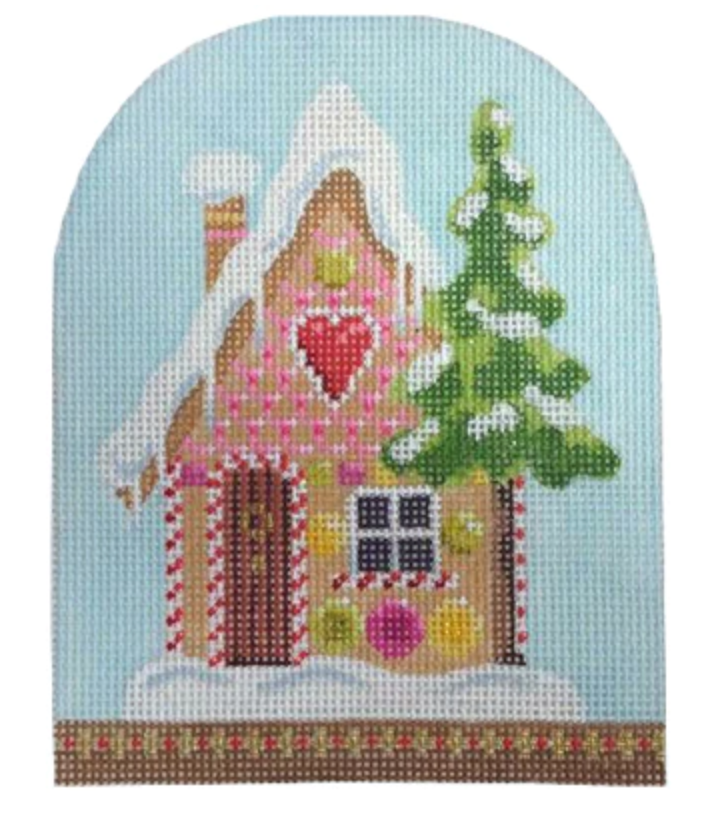 KB401 Gingerbread House Christmas Snowdome