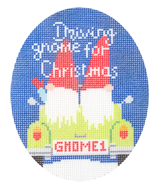 NTG061 Driving Gnome for Christmas