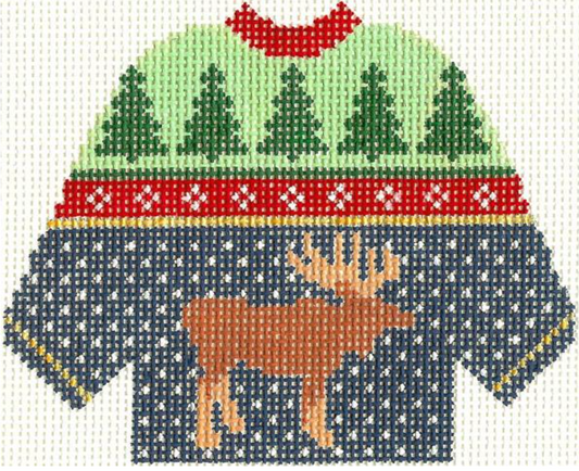 597 Moose Sweater