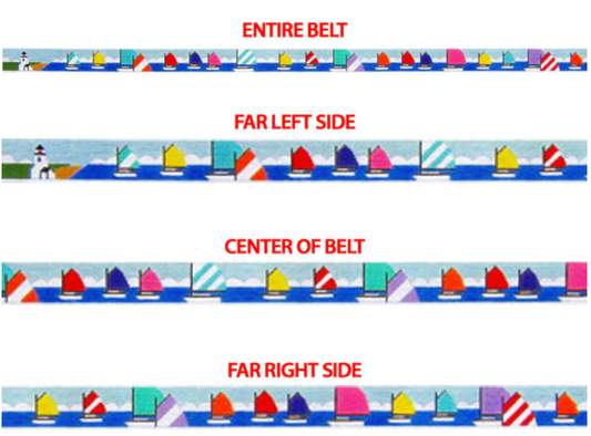 256 Rainbow Sailboat Fleet Belt