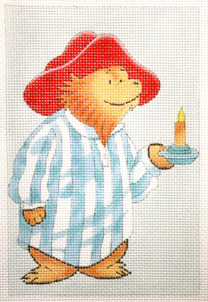 590F Paddington Bear with Candle