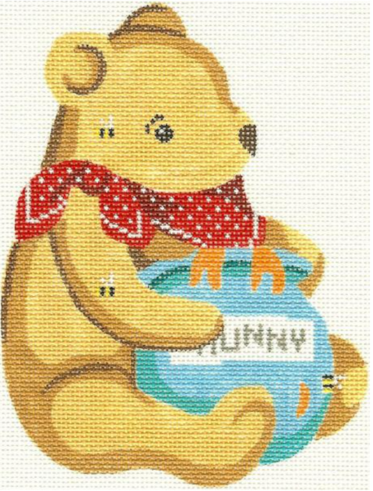 138A Hunny Bear Winnie the Pooh Ornament