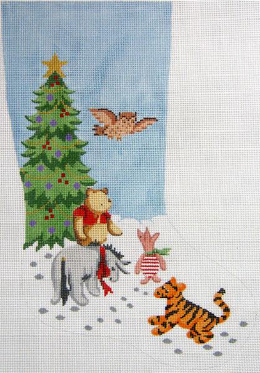 310 Winnie the Pooh and Friends Christmas Stocking