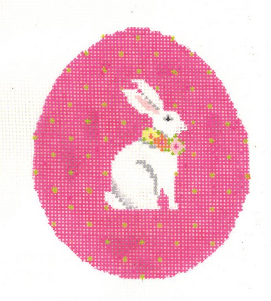 KEA48 Pin-Dot Bunny Easter Egg - Fuchsia