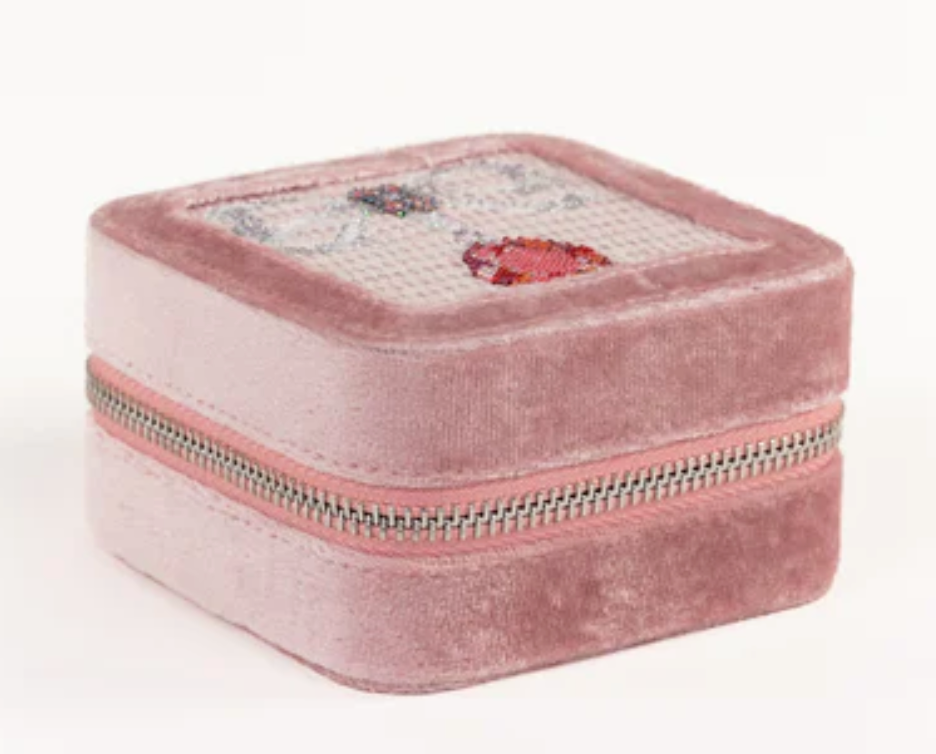 RBD Velvet Self Finishing Box- Pink