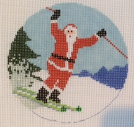 AOK04 Sporty Santa - Ski