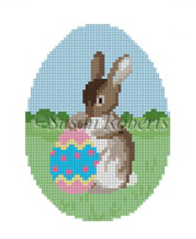 0449 Rabbit With Egg Easter Egg