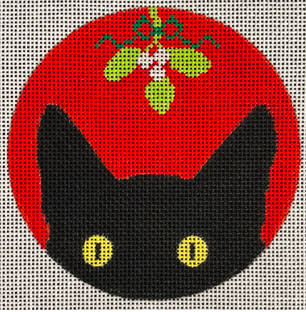 C102D Mistletoe Kitty Cat