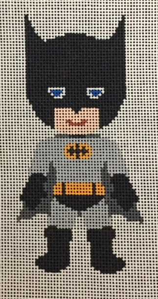 A Stitch in Time cartoon Batman needlepoint canvas