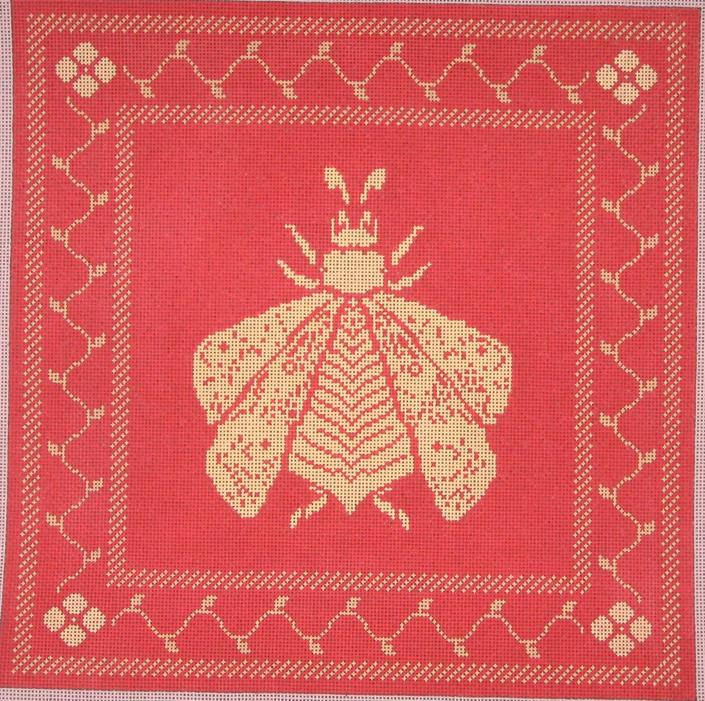 WG12164 Napoleon's Bee in Red and Gold