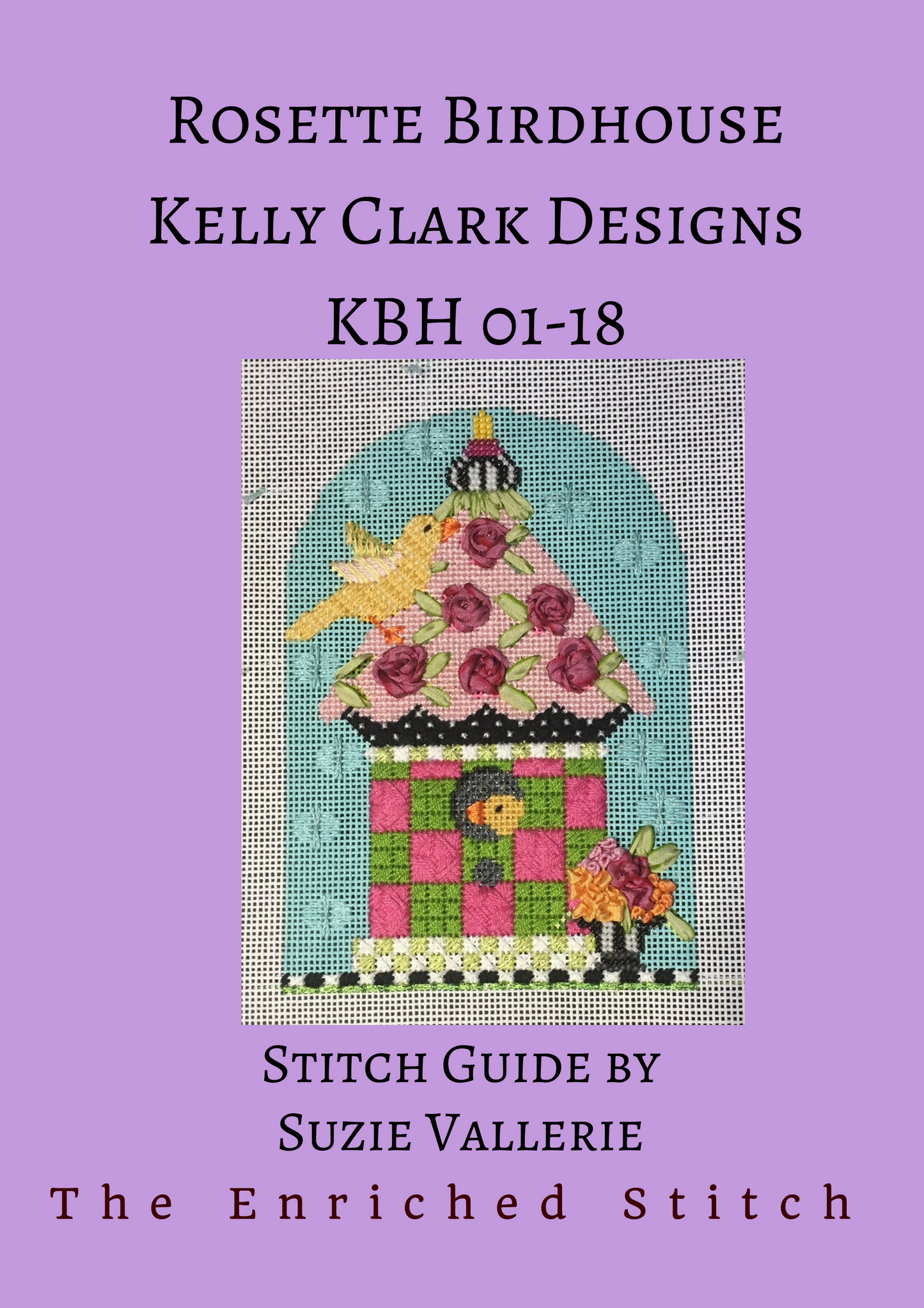 KBH01 Rosebud Birdhouse Stitch Guide