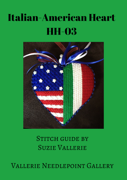 HH-03 Italian-American Heart Stitch Guide
