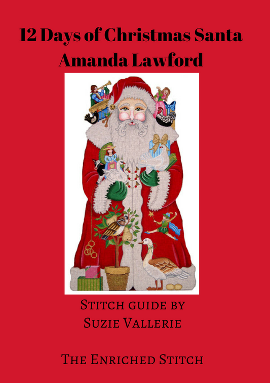 12 Days of Christmas Santa Stitch Guide
