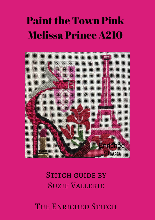 Paint the Town Pink Stitch Guide
