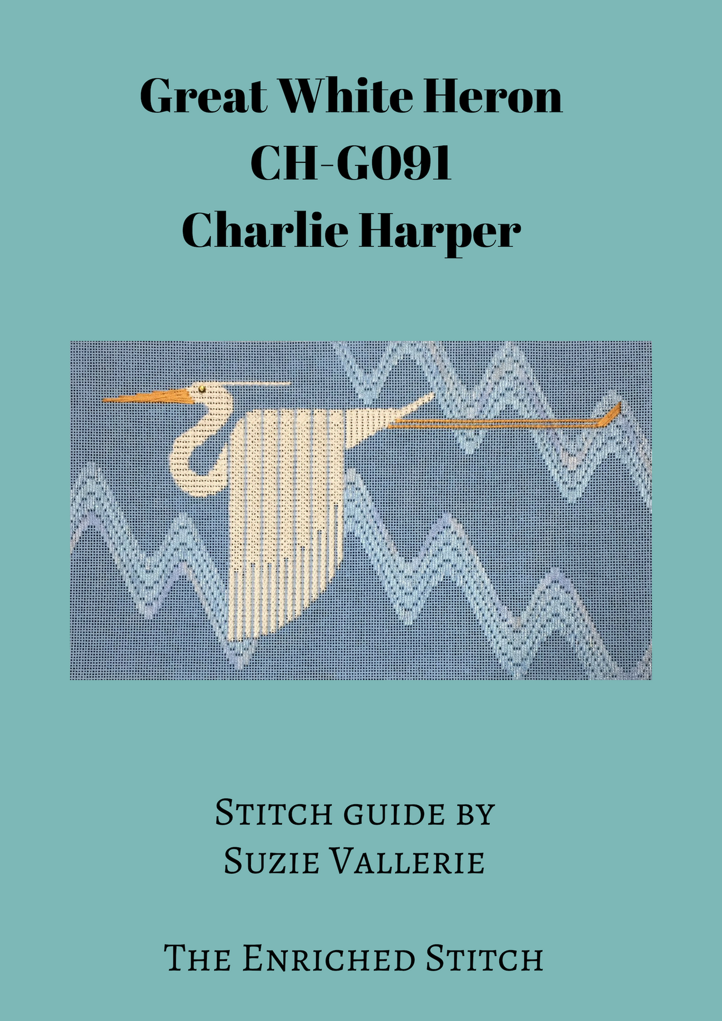 Great White Heron Stitch Guide