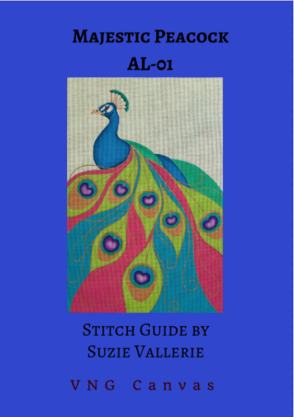 AL-001SG Peacock Stitch Guide
