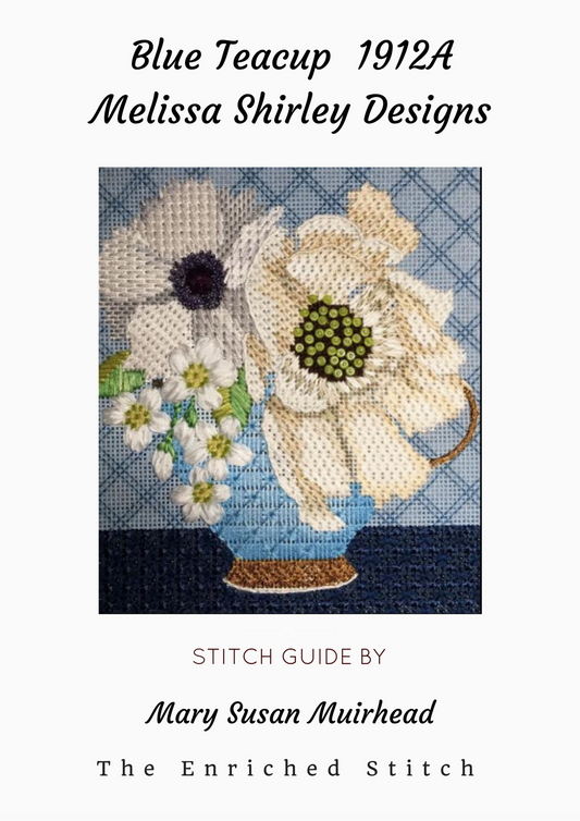 Blue Teacup Stitch Guide