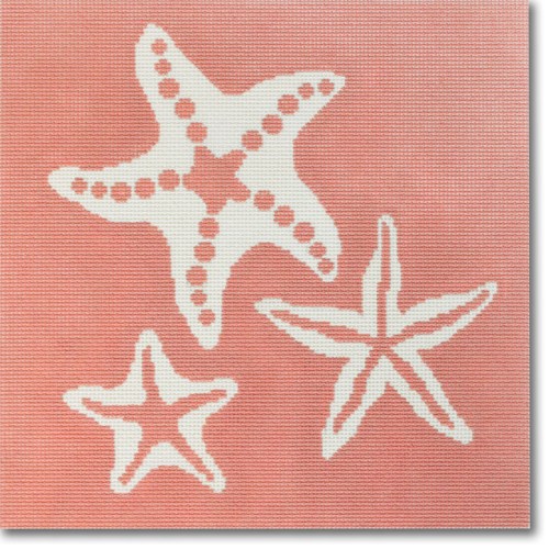 LRE-PL28 Starfish on Coral
