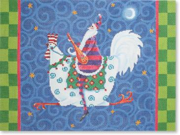 MN-PL18 Santa Riding a Rooster