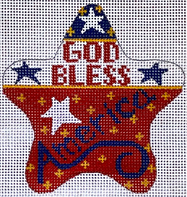 CH-425 God Bless America Star