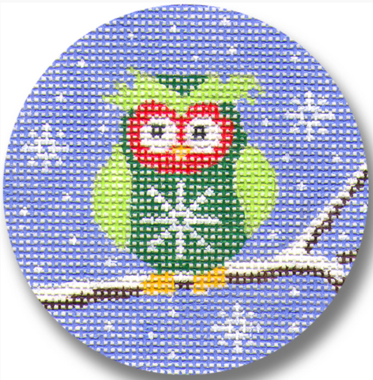 DK-EX33 Owl with Snowflake Sweater