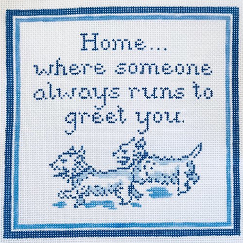 DM-2J Home... Where Someone Always Runs to Greet You - Two Westies